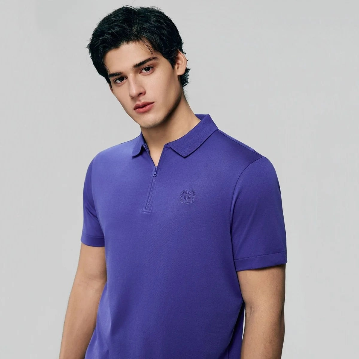 Men Regular Interlock Liquid Touch Polo (Feel the Difference)