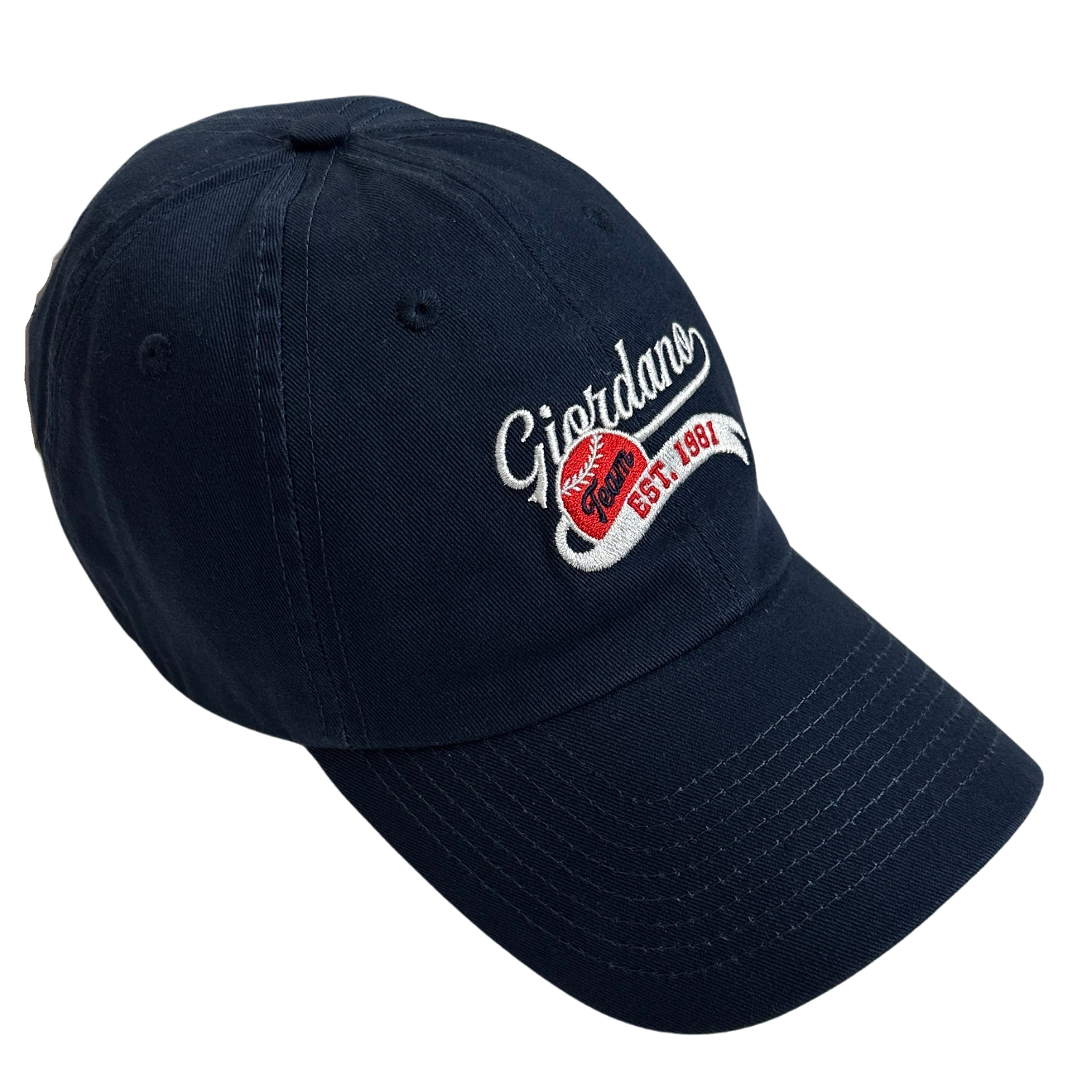 قبعة مطرزة من القطن