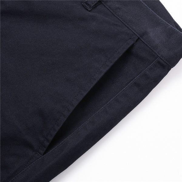 Stretchy Mid Rise Regular Tapered Pants