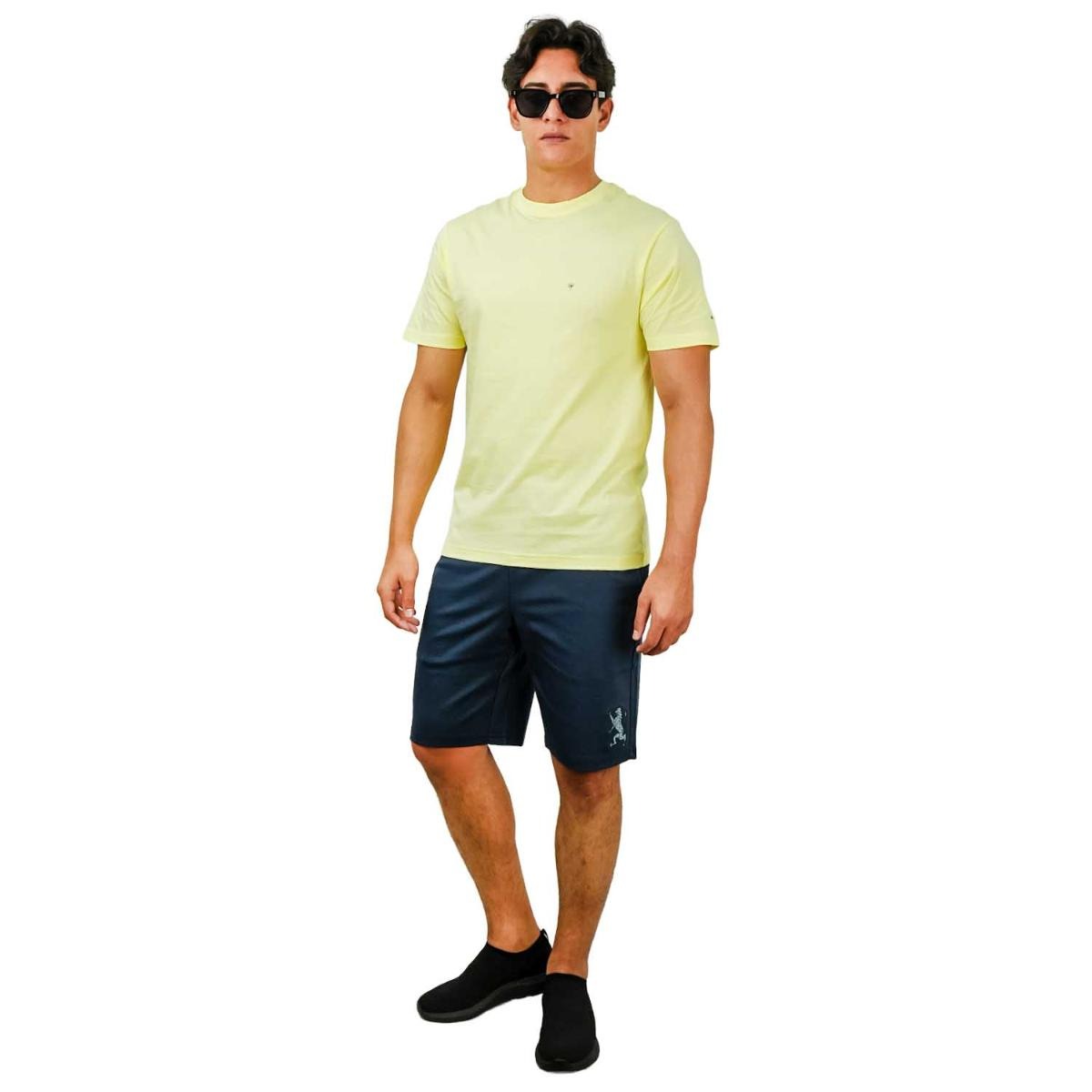 Cotton Jersey Crewneck Short Sleeve Slim Tee