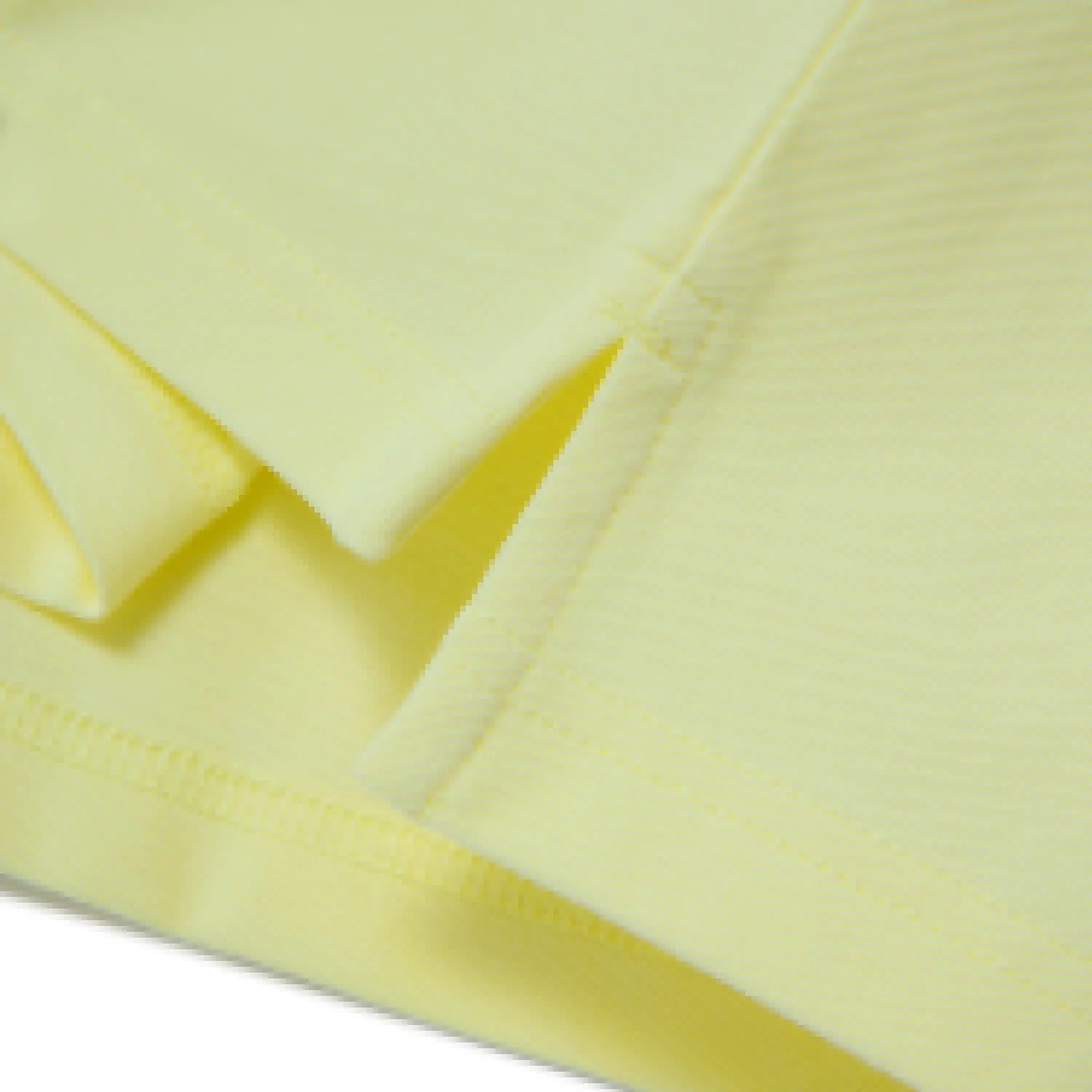 Cotton/Lycra Pique Flat Knitted Collar Short Sleeve Slim Embroidery Lion Polo