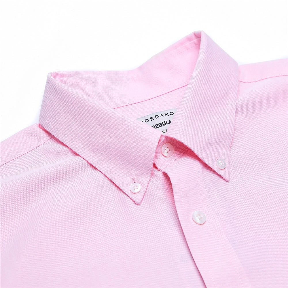 Men's Cotton Long-Sleeve Wrinkle-Free Shirt (Premium)