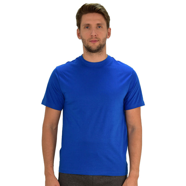 Cotton Jersey Crewneck Short Sleeve Slim Tees