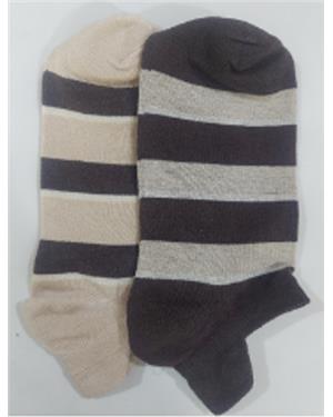 جوارب قطنية/بوليستر/إيلاستين، عبوة من قطعتين (أساسيات)