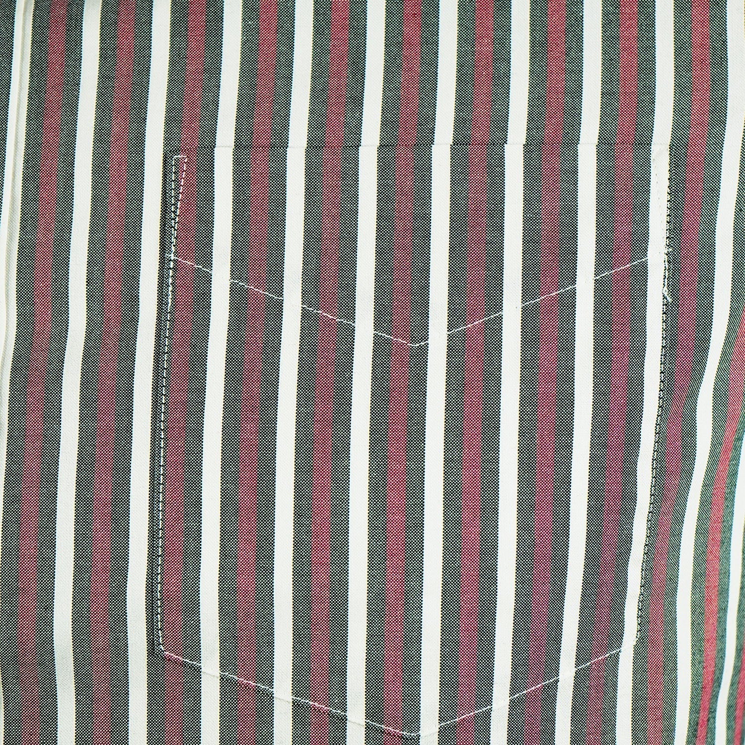 Cotton Wrinkle Free Long Sleeve Regular Button Front Garment Wash Shirt