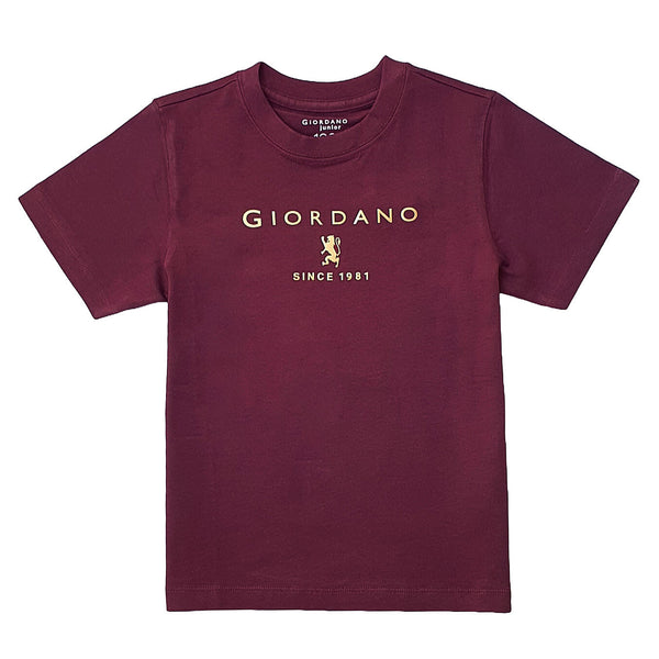 (Junior) Cotton Jersey Crewneck Short Sleeve Regular Print Tee