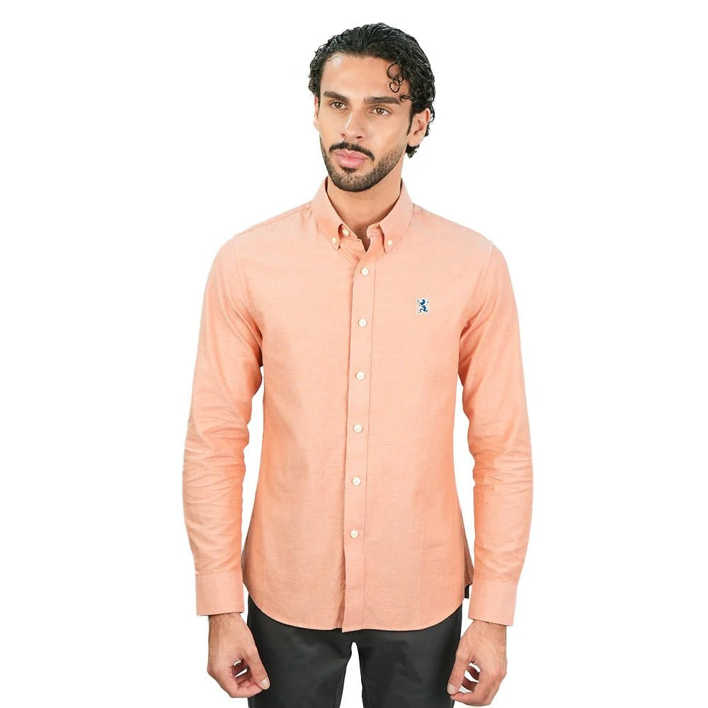 Men's Cotton Slim Oxford Shirt