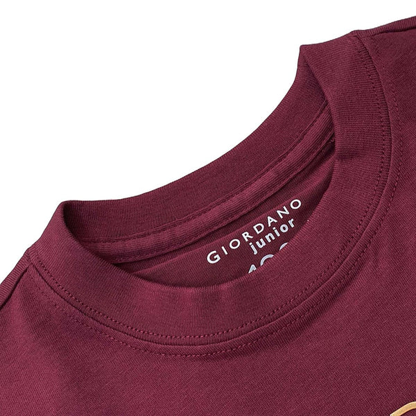 (Junior) Cotton Jersey Crewneck Short Sleeve Regular Print Tee