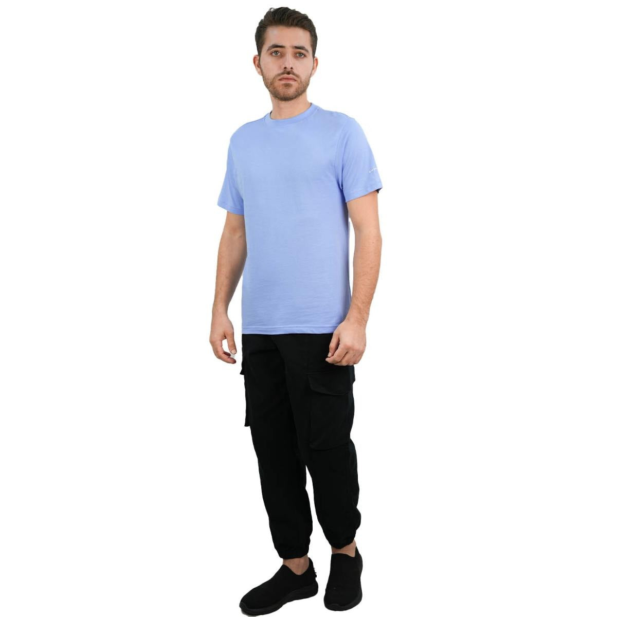 Cotton Jersey Crewneck Short Sleeve Slim Tee