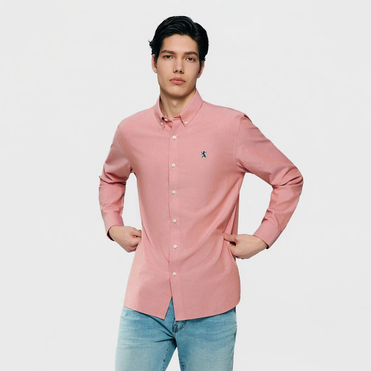 Men's Cotton Slim Oxford Shirt