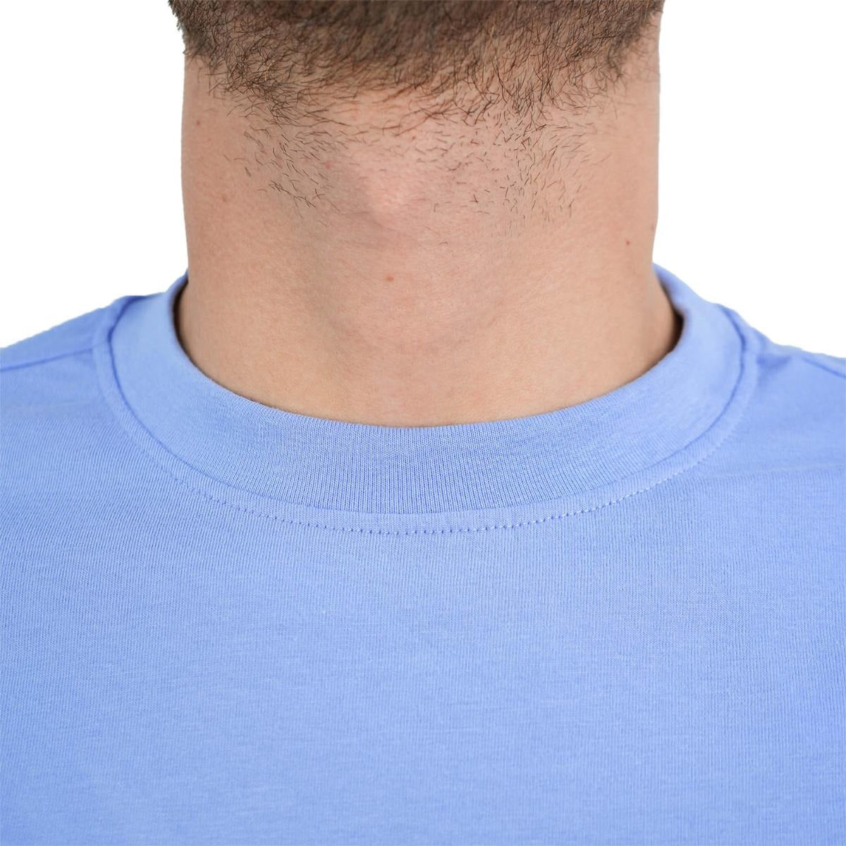 Cotton Jersey Crewneck Short Sleeve Slim Tee