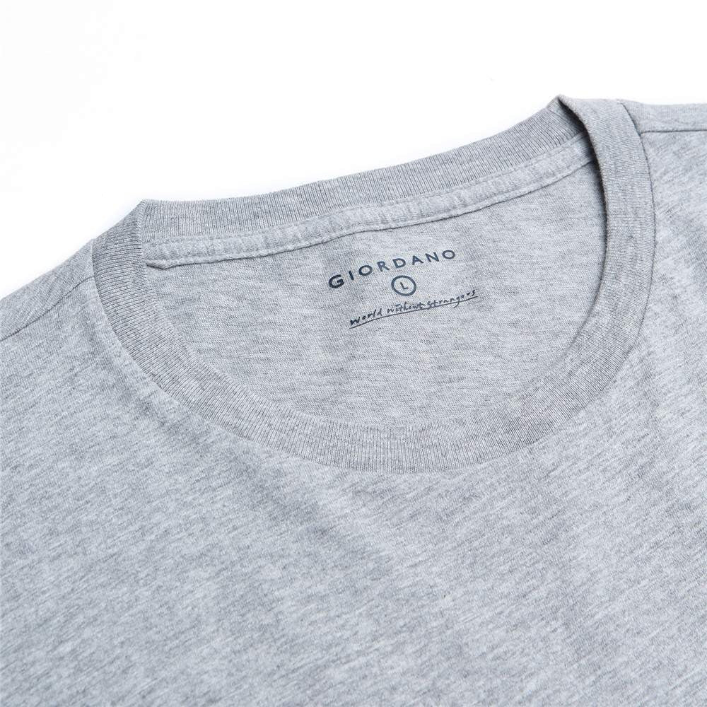 Men's Slim Cotton Crew Neck Tee 3-Pack Essentials