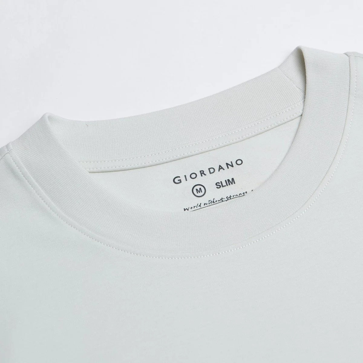 Men's Slim Fit Liquid Touch Cotton Crew Neck Tee (feel the difference)
