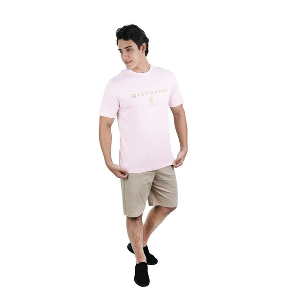 Cotton Jersey Crewneck Short Sleeve Print Tee (Signature Tee)