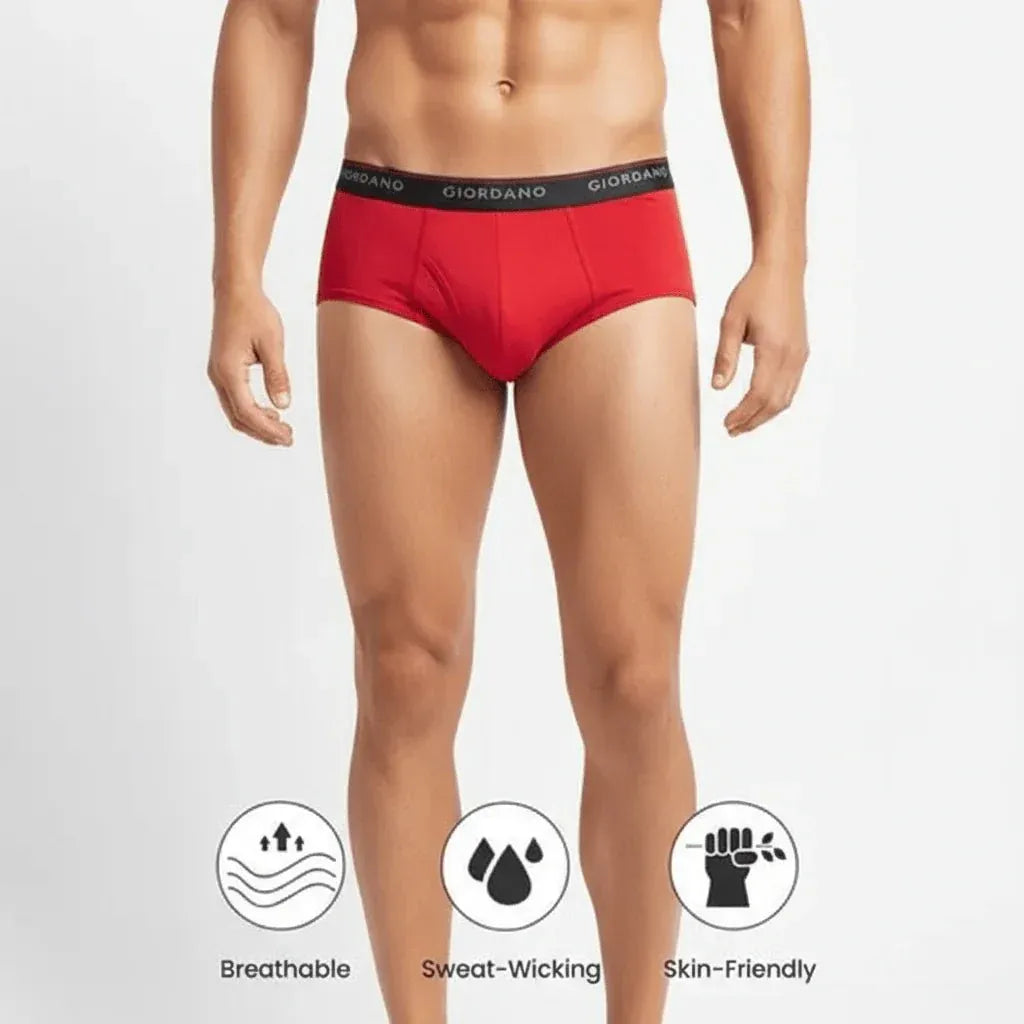 سراويل داخلية قطنية كلاسيكية (عبوات من 6 قطع) (أساسيات)