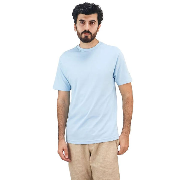 Cotton Jersey Crewneck Short Sleeve Slim Tees