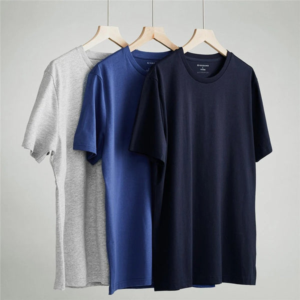 Cotton Jersey Crewneck Short Sleeve Regular 3 Packs (Essentials)