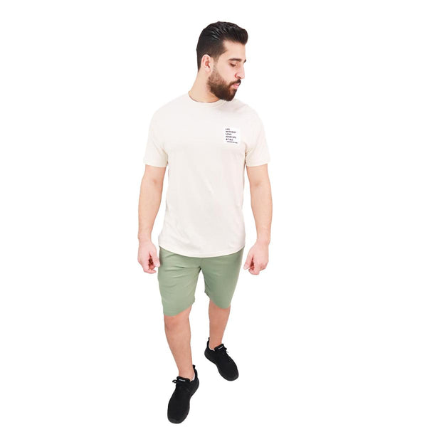 Cotton Jersey Crewneck Short Sleeve Slim Print Tees