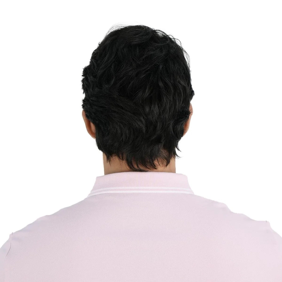 Cotton/Lycra Pique Flat Knitted Collar Short Sleeve Slim Solid Polo