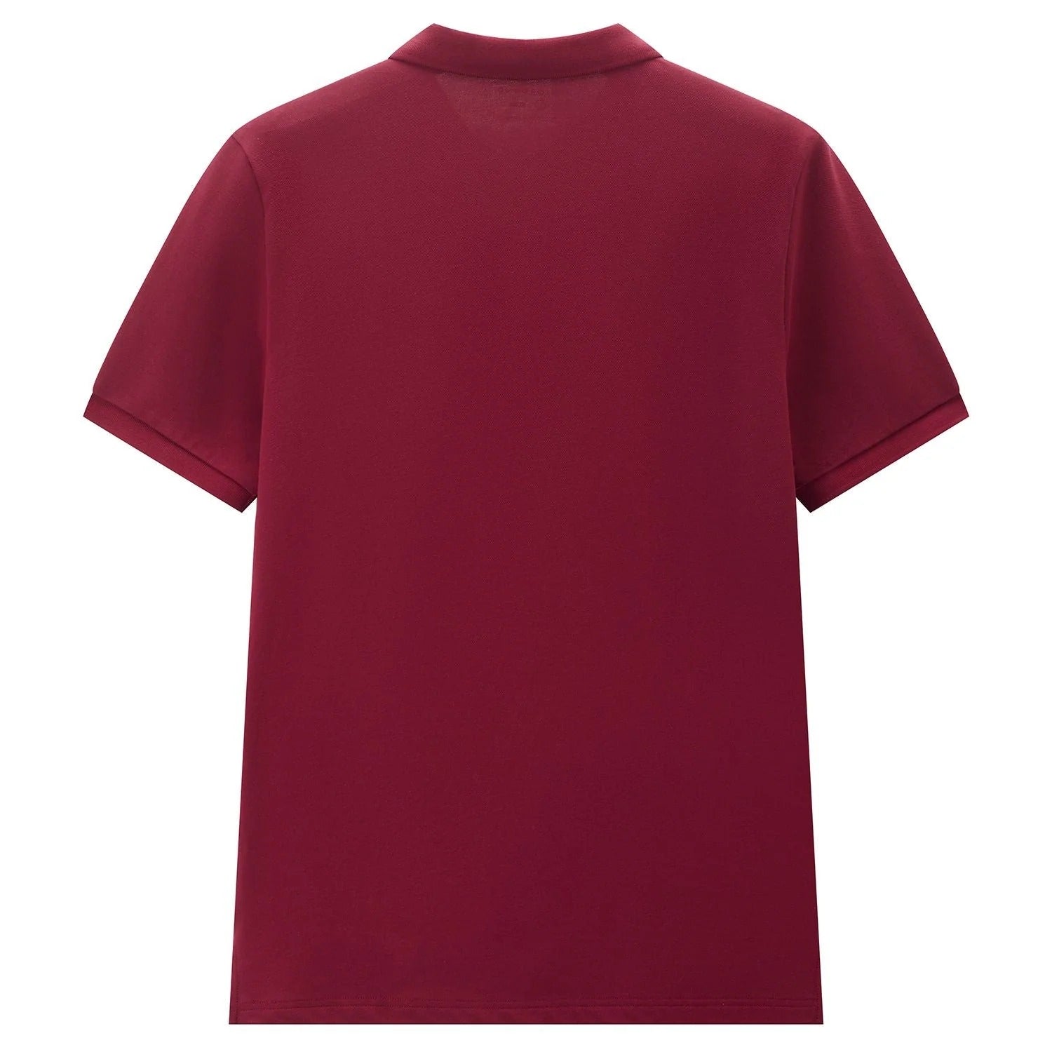 Men's Slim Fit Small Lion Zipper Polo