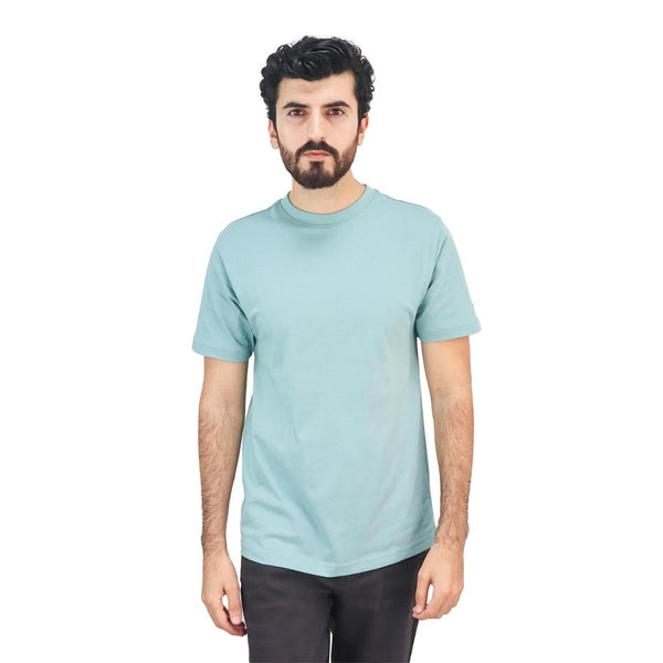 Cotton Jersey Crewneck Short Sleeve Slim Tees