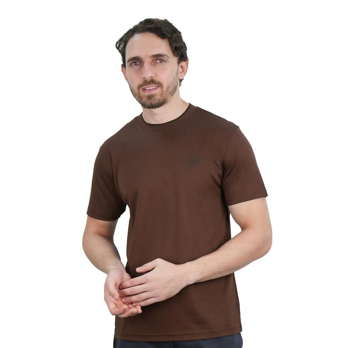 Cotton Interlock Liquid Touch Slim Fit Tee