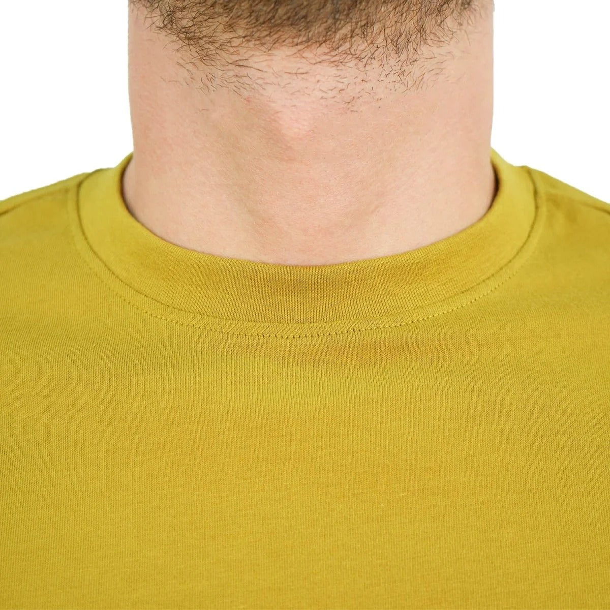 Cotton Jersey Crewneck Short Sleeve Slim Tee