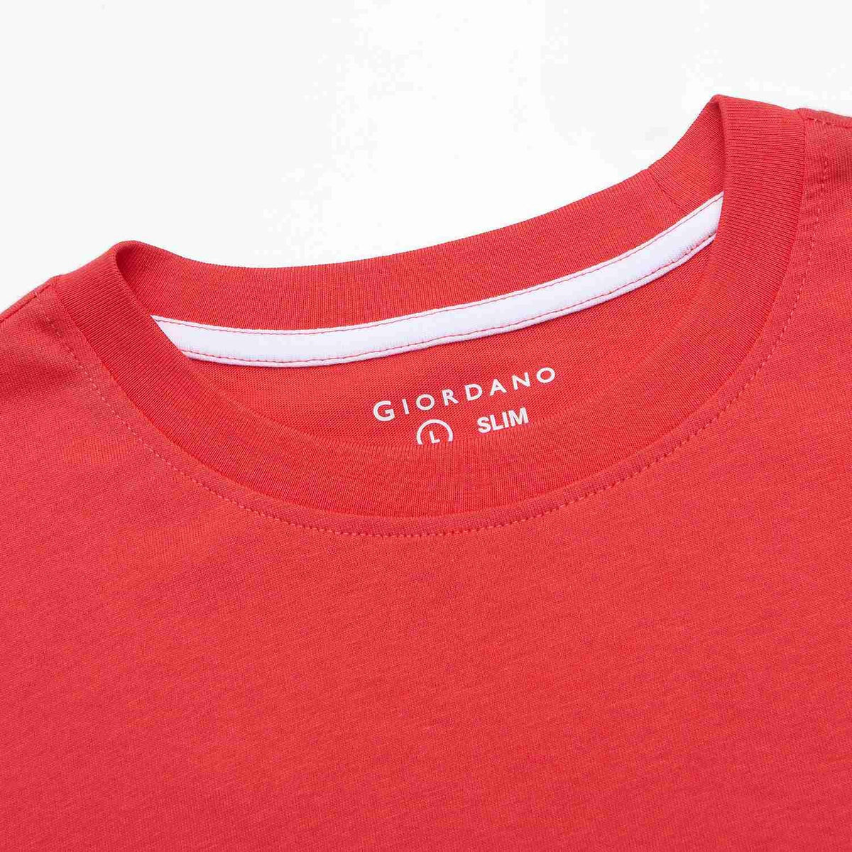 Men's Slim Fit Cotton Crew Neck Tee