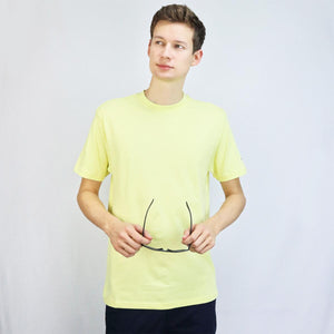 Cotton Jersey Crewneck Short Sleeve Slim Tees