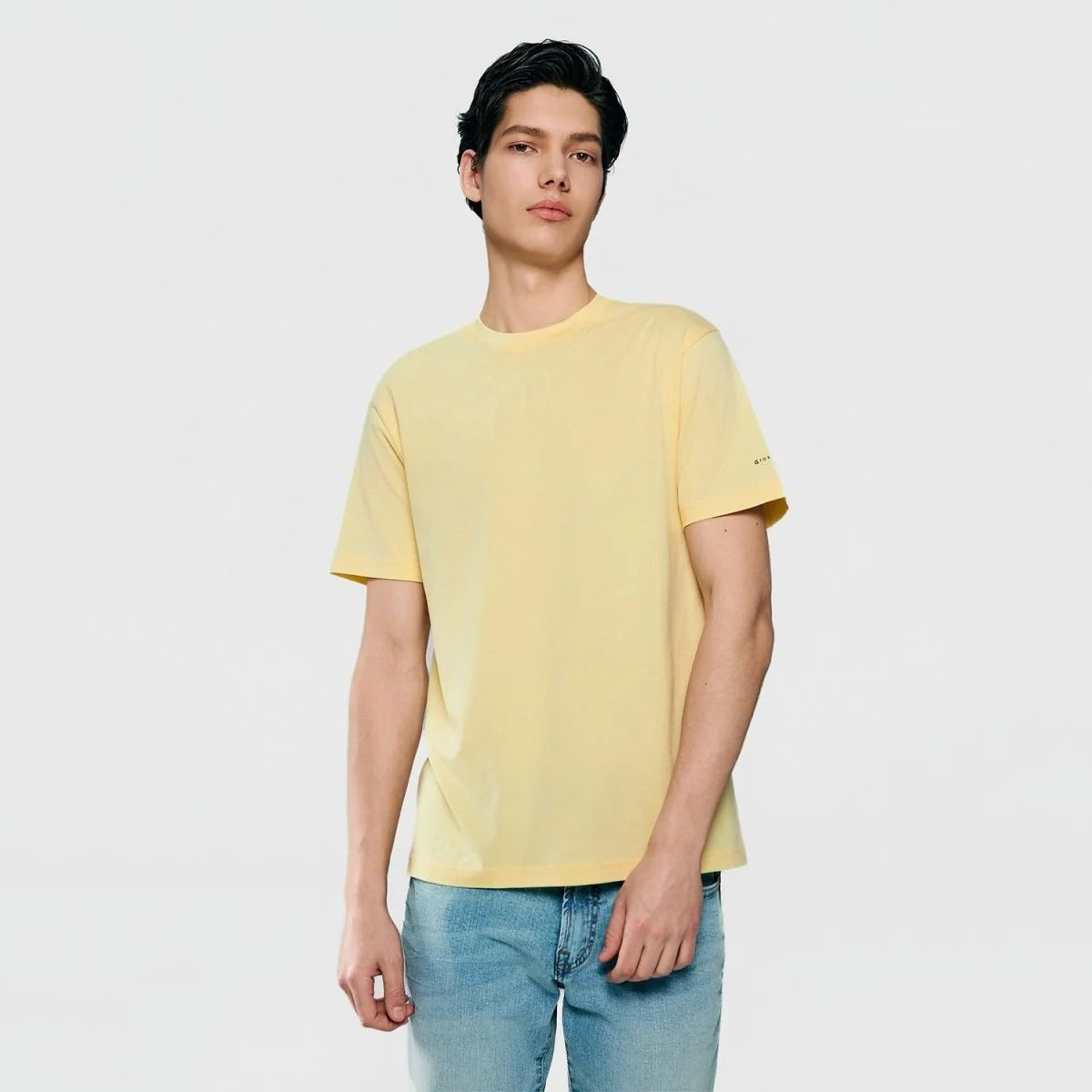 Men's Slim Fit Cotton Crew Neck Tee