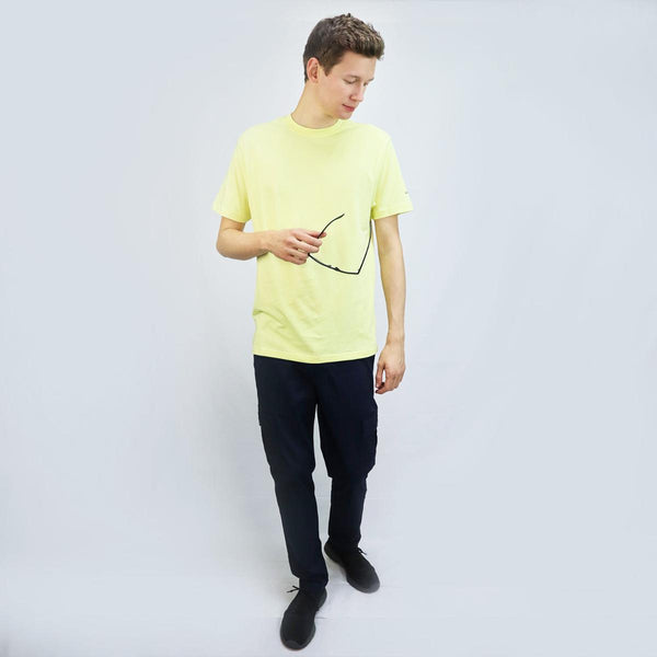 Cotton Jersey Crewneck Short Sleeve Slim Tees