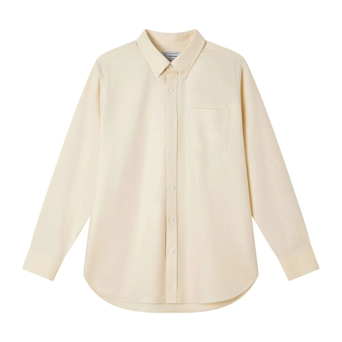 Men's Cotton Long-Sleeve Wrinkle-Free Shirt (Premium)