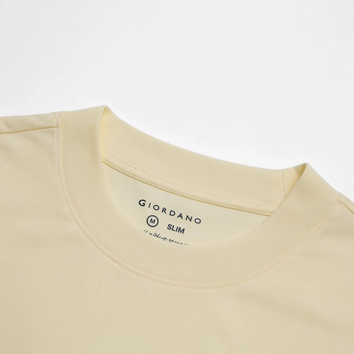 Men's Slim Fit Liquid Touch Cotton Crew Neck Tee (feel the difference)