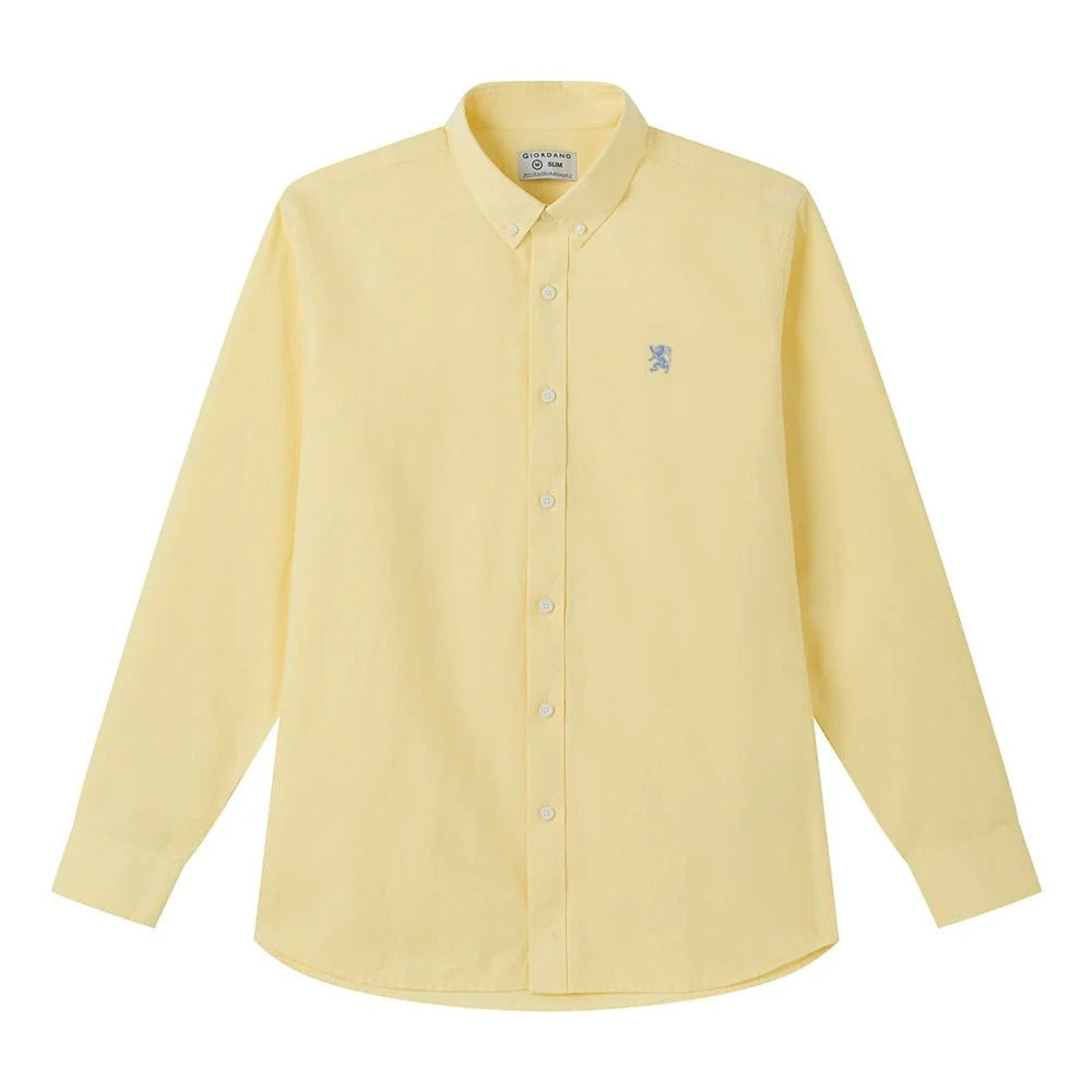 Men's Cotton Slim Oxford Shirt