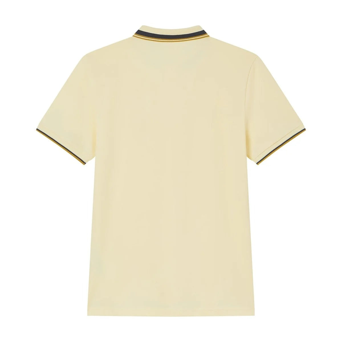 Men's Slim Pique Polo With Contrast Collar & Signature Embroidery