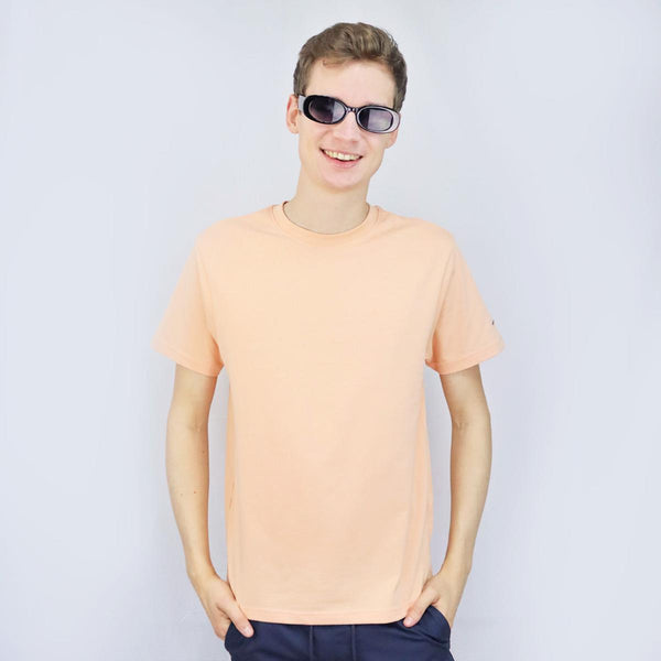 Cotton Jersey Crewneck Short Sleeve Slim Tees