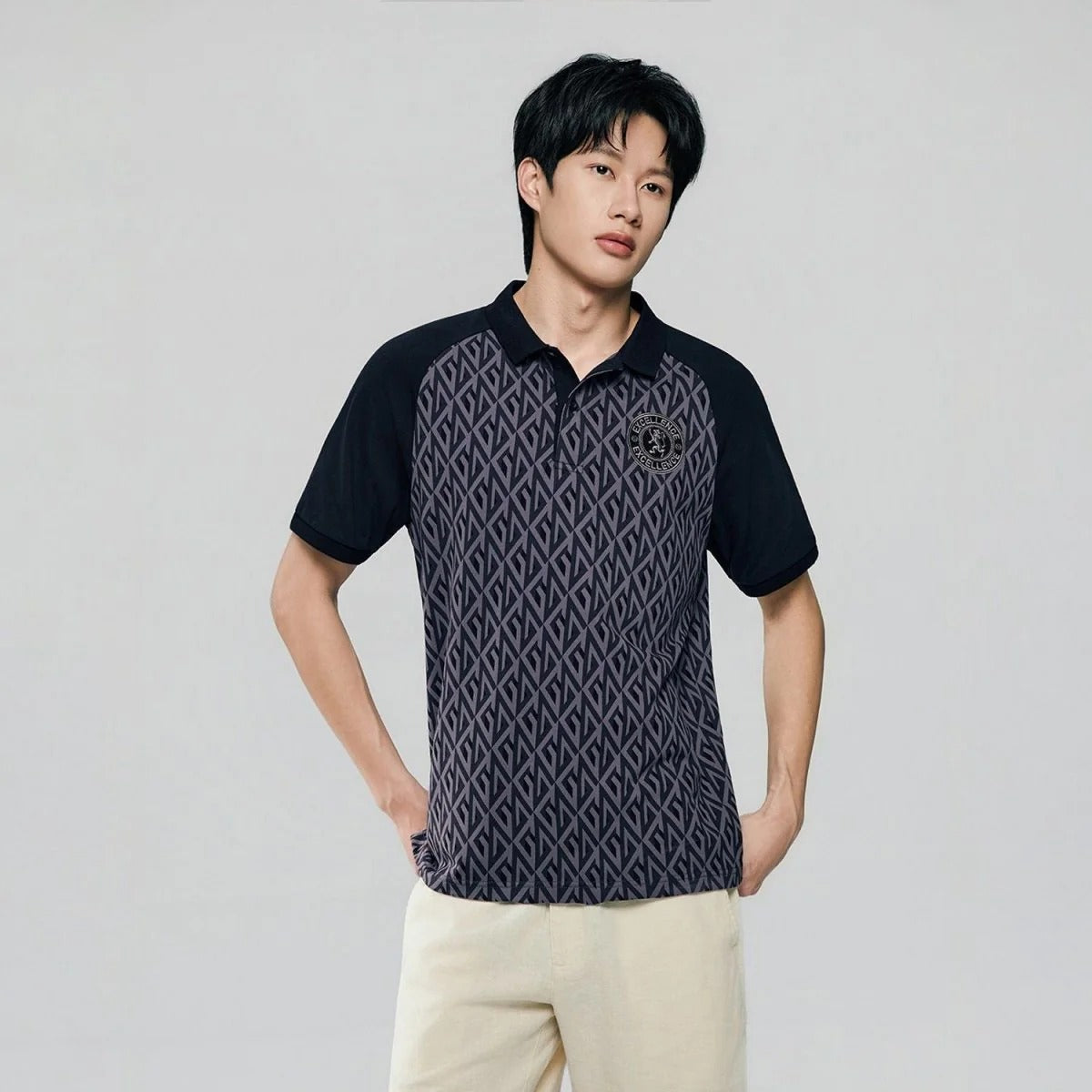 Men Slim Cotton Lycra Polo (World Cup)