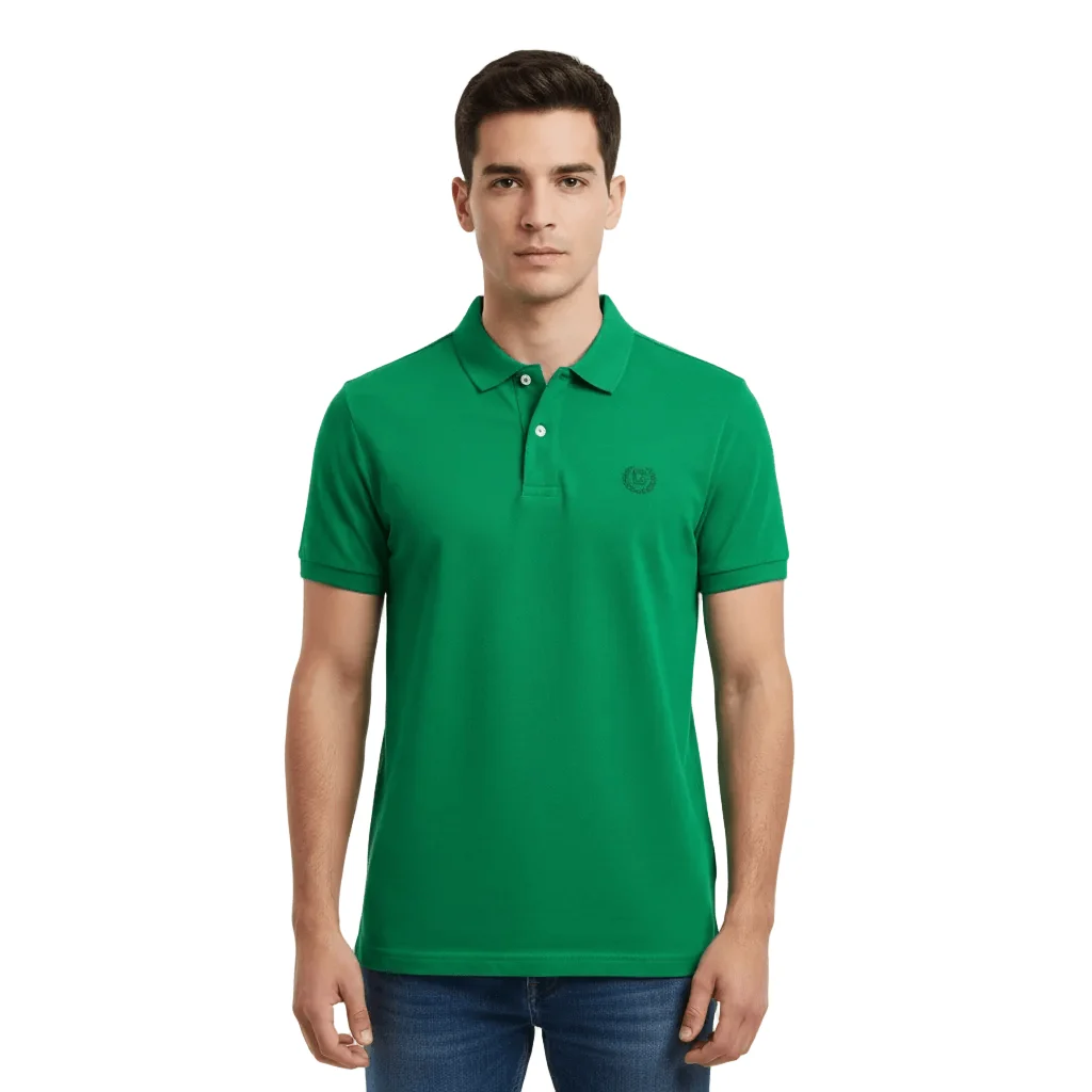 Men’s Liquid Touch Slim Fit Cotton Interlock Polo