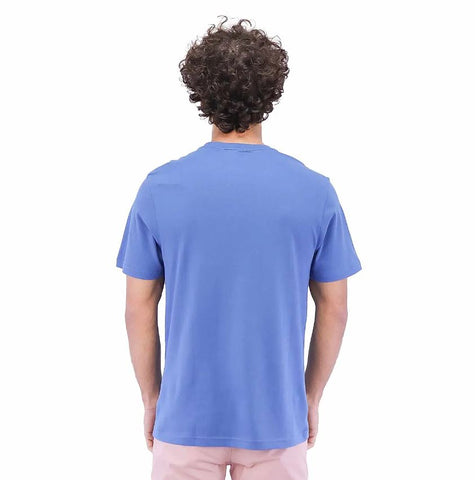 Cotton Jersey Crewneck Short Sleeve Slim Print Tees