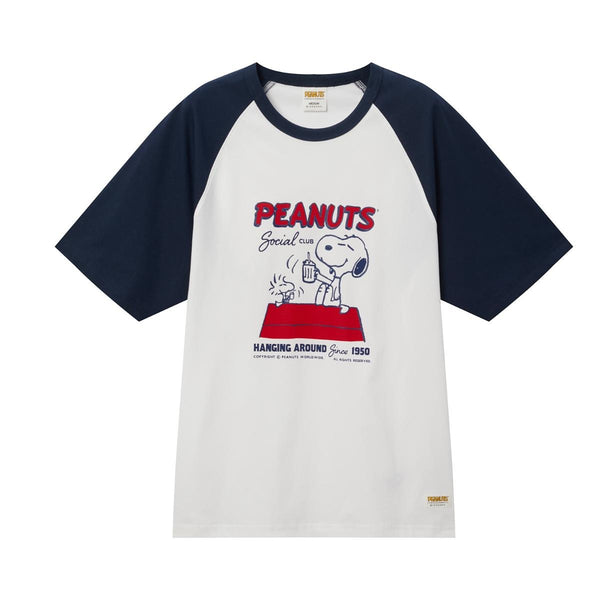 Men's Relaxed Snoopy Print Tee