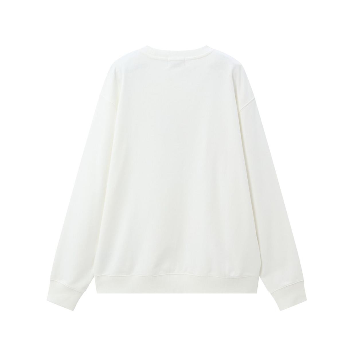 Men’S French Terry Crew Neck Relaxed Fit Sweatshirt