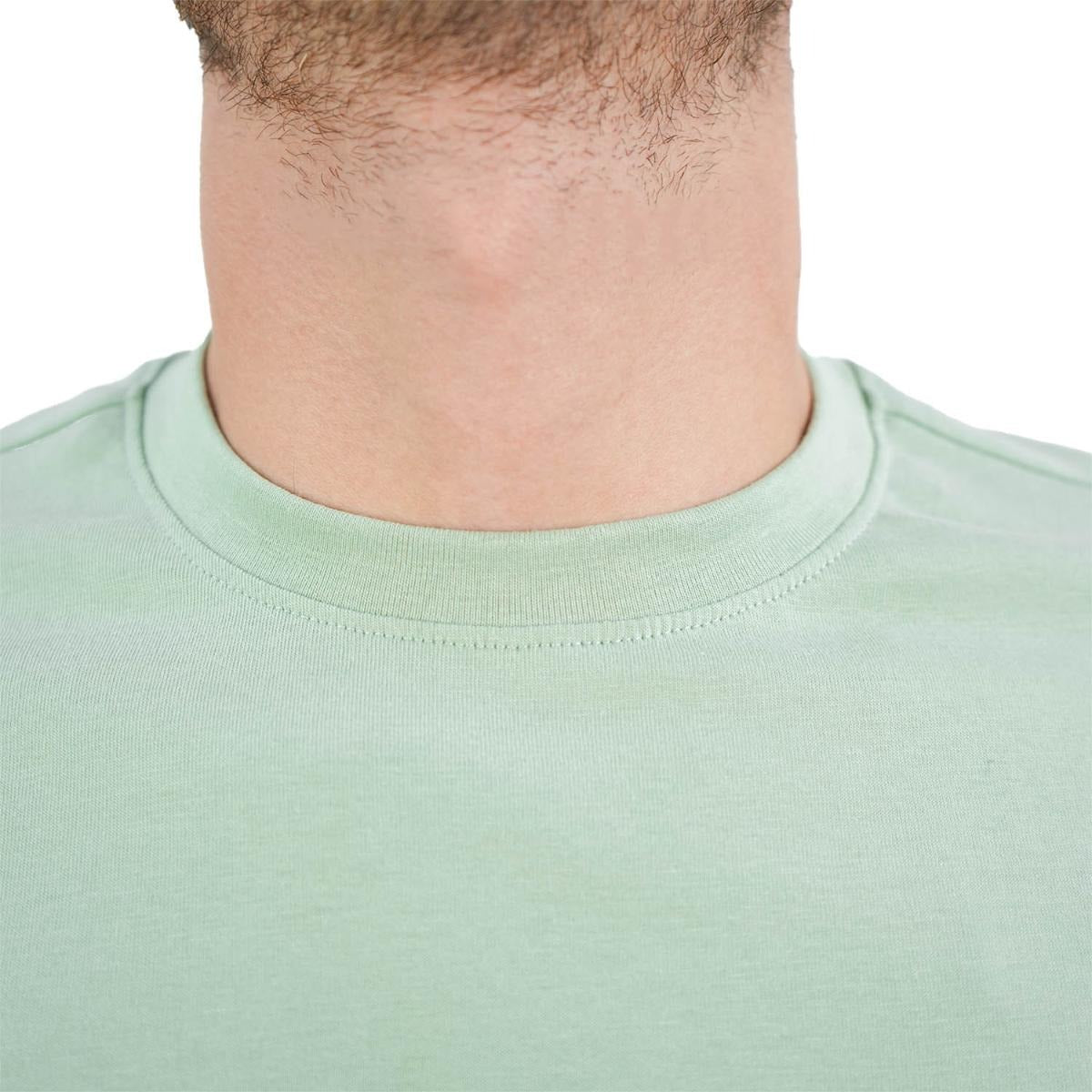 Cotton Jersey Crewneck Short Sleeve Slim Tee