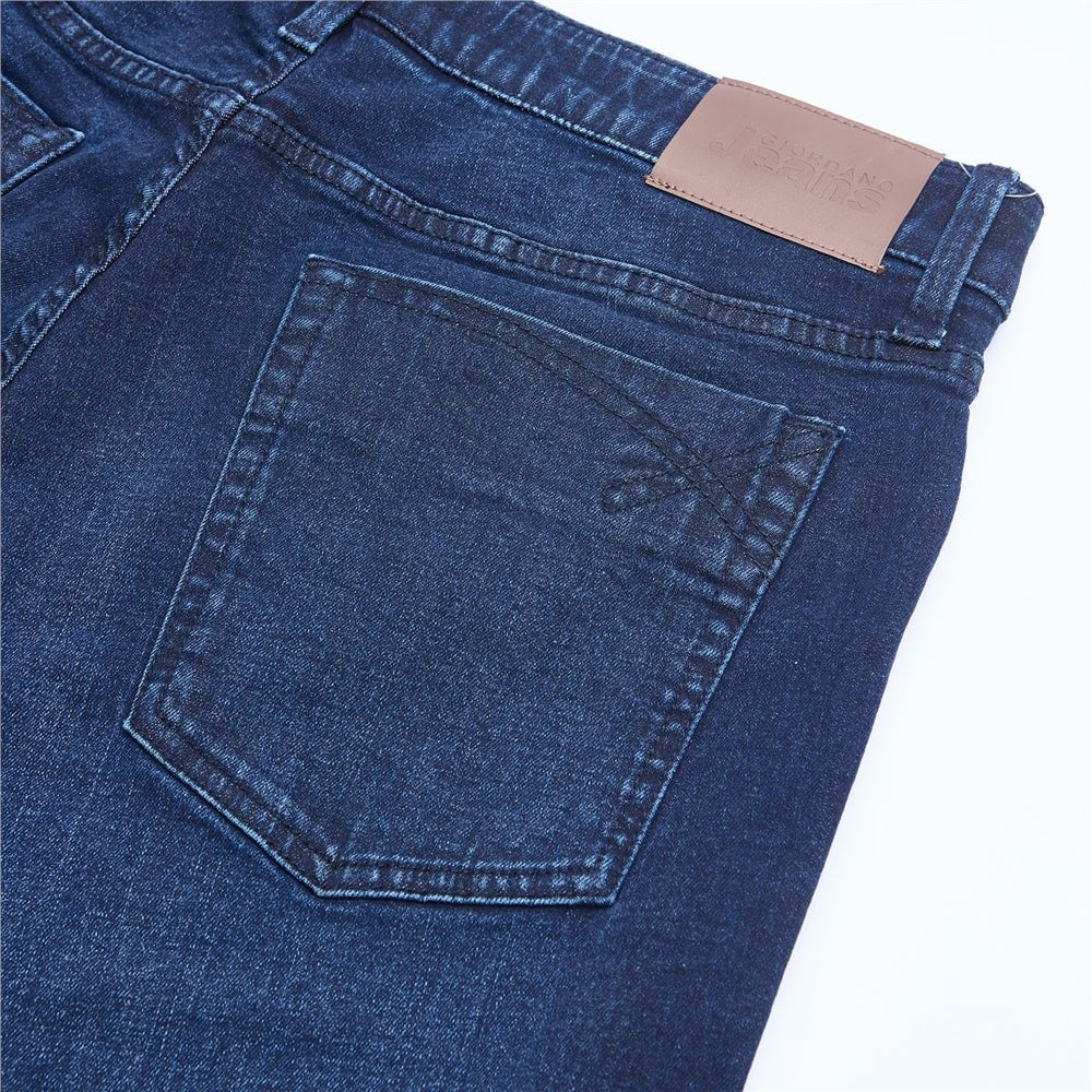 Men's Skinny Taper Stretch Denim Jeans