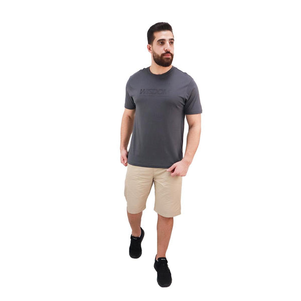 Cotton Jersey Crewneck Short Sleeve Slim Print Tees