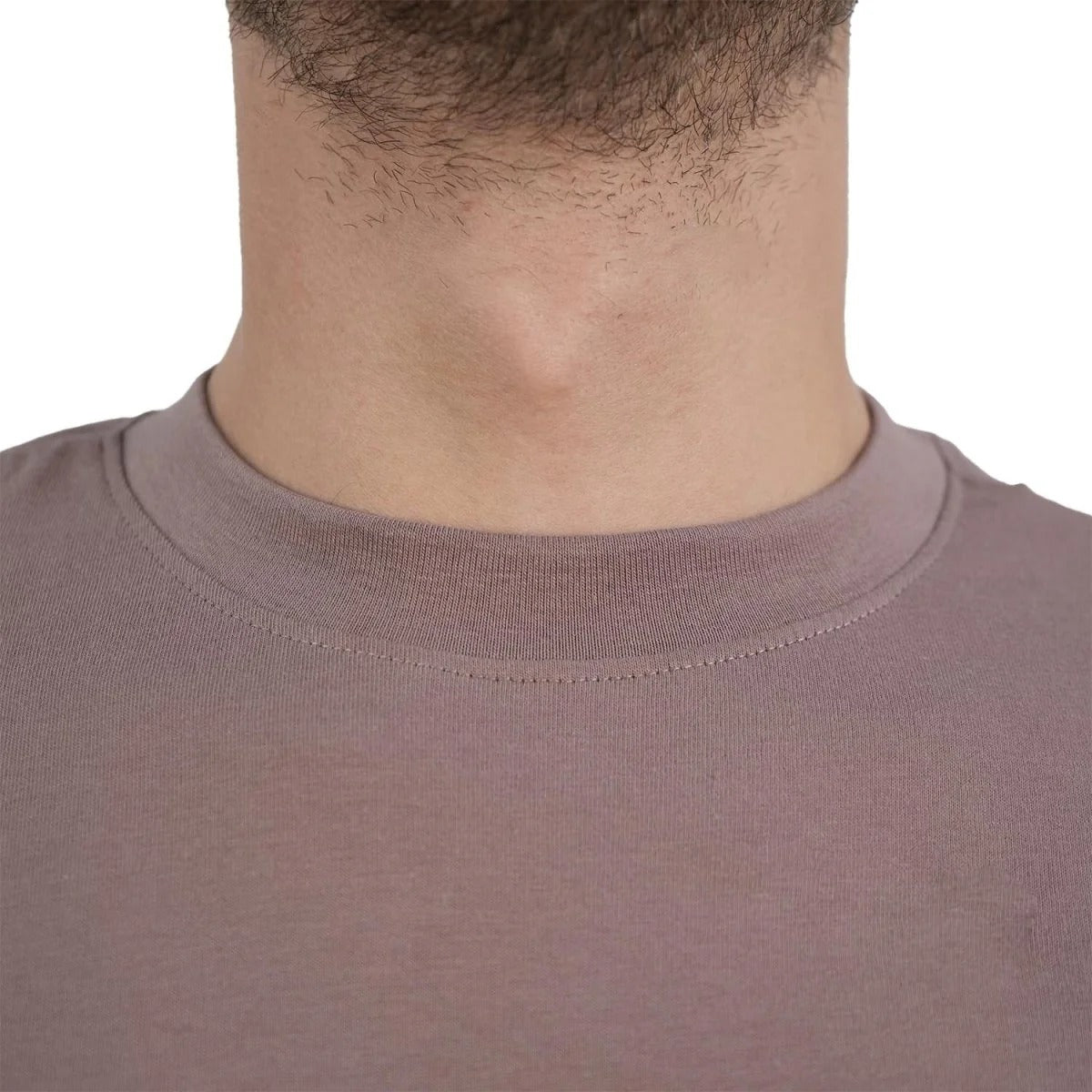 Cotton Jersey Crewneck Short Sleeve Slim Tee