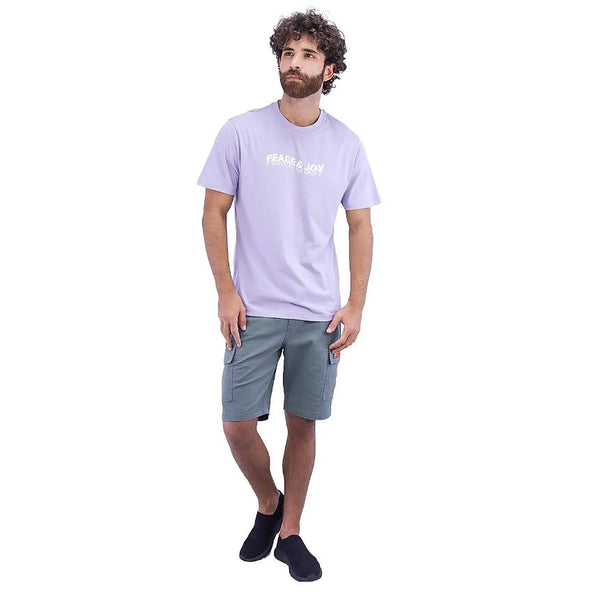 Cotton Jersey Crewneck Short Sleeve Slim Print Tees