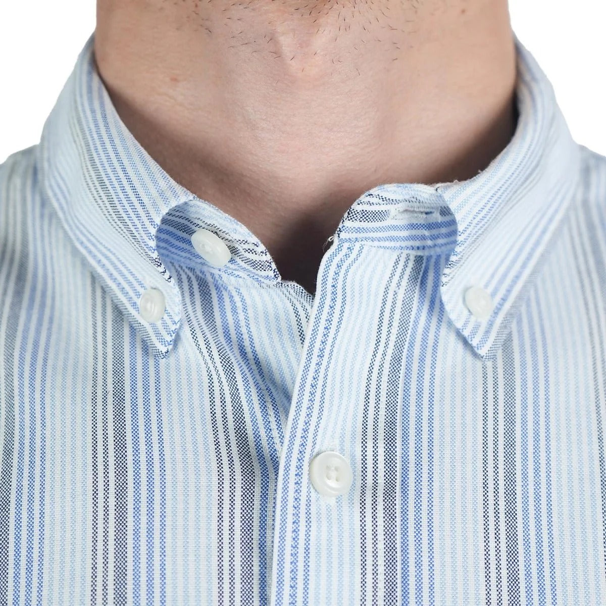 قميص أكسفورد رجالي بنقشة الأسد