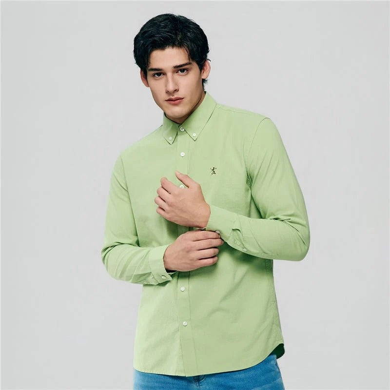 Men's Cotton Slim Oxford Shirt