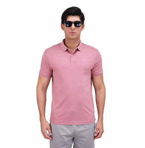 Cotton Interlock Flat Knitted Collar Short Sleeve Embroidery (Liquid Touch Polo)