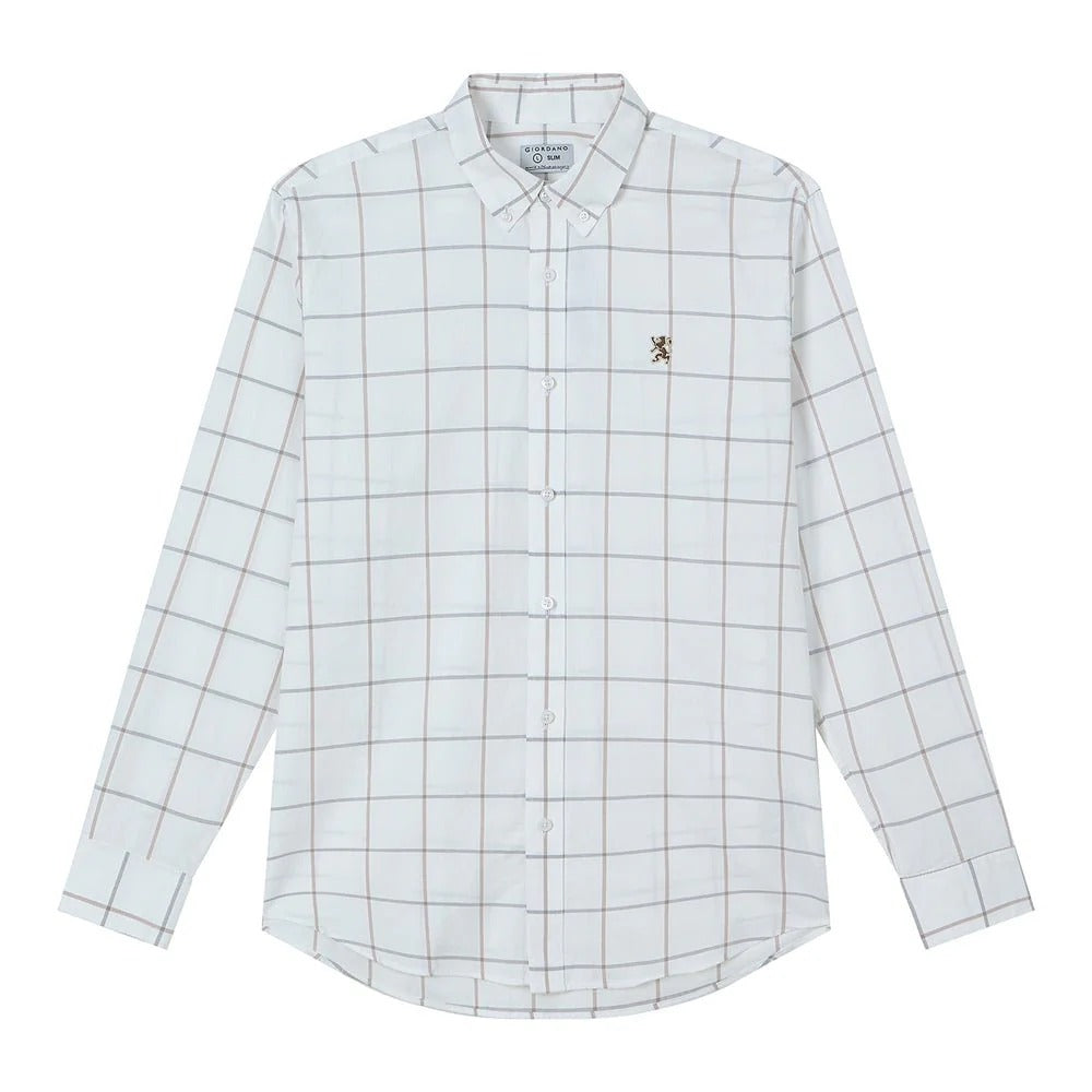 Men's Cotton Slim Oxford Shirt